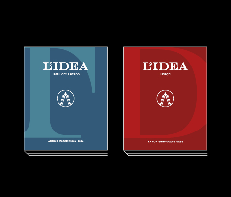 Progetto editoriale della rivista L’Idea​
